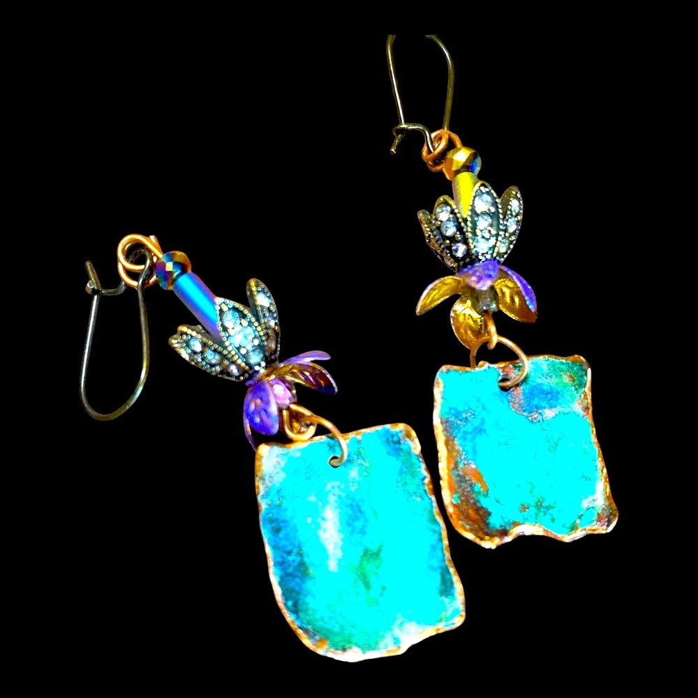Artisan Patina Earrings
